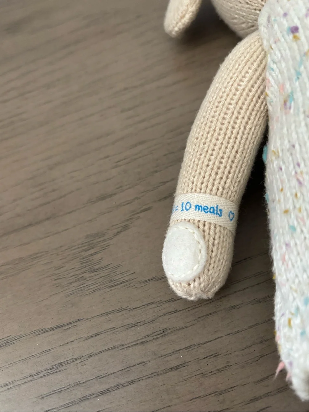 Cuddle & Kind “ Mia “ The Dog Stuffed Knitted Plush Animal Made In Peru 12” - Picture 3 of 6